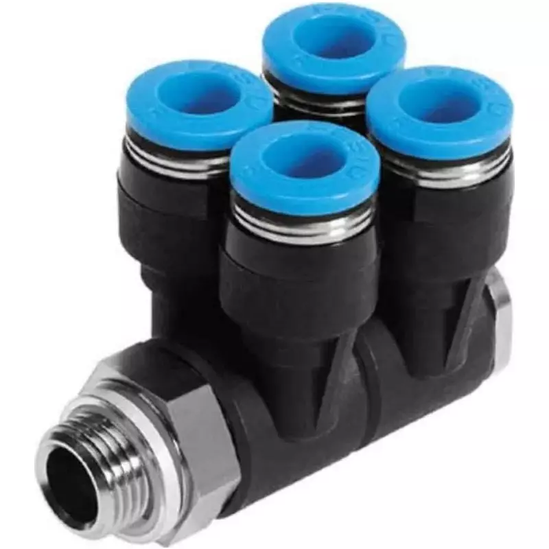 Festo Multiple Distributor QSL Connector A, QSLV4-G1/4-8
