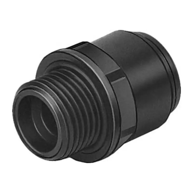 Festo Straight Tube-to-Tube Adaptor CQ Push In 12 mm Connector A Tube-to-Tube, CQ-1/2-12