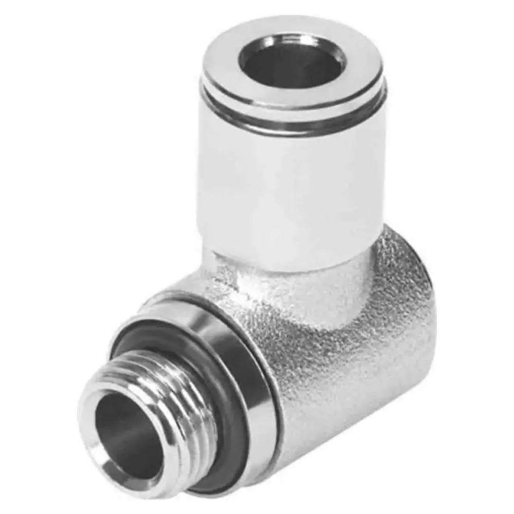 Festo Elbow Threaded Adaptor G 1/4 Male Connector A Threaded-to-Tube, NPQM-LK-G14-Q8-P10 (Pack of 10 Pcs)