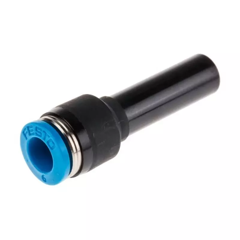 Festo Reducer Nipple QS Push In 8 mm Connector A Tube-to-Tube, QS-8H-6 (Bag of 10 Pcs)