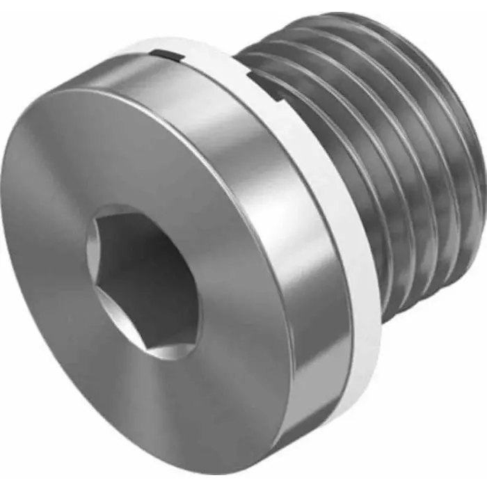 Festo Galvanized Steel Blanking Plug for 50 mm, B-1/4-50 (Bag 50 Piece)