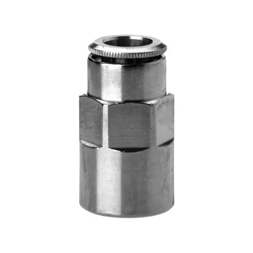 Camozzi G1/4 inch (6.35 mm) Metric-BSP female connector, 6463 8-1/4