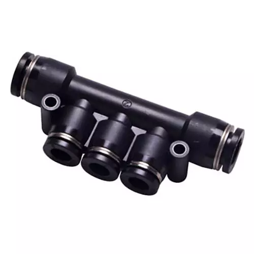 Airtac PKG Series Reducer Triple Branch Union 10 mm Outer Dia. 8 mm inner Dia. PKG 10-8 D