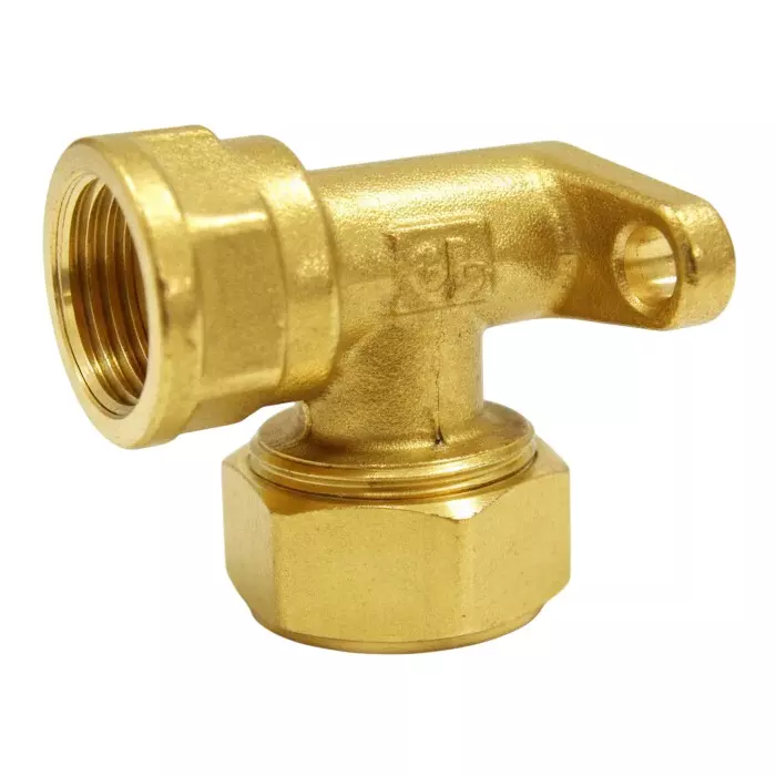 Quickpex Wall Mounted Elbow Brass ASTMF 1281-2005 20x1/2 inch, WE182005