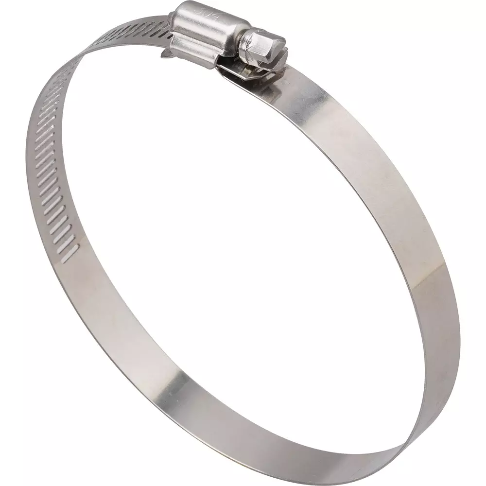 MonotaRO All Stainless Steel Worm Gear Hose Clamp SUS304, 51293255