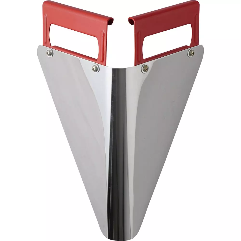 MonotaRO Tin Can V-Cutter With Guide Handle: Steel, Guide: Stainless steel, Blade: High carbon steel 158x158x290 mm, 71138823