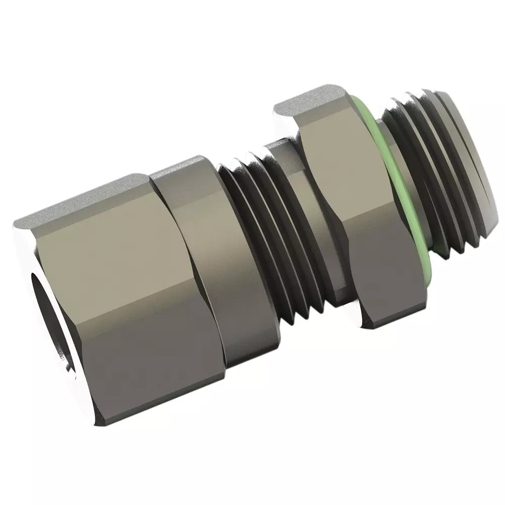 RS PRO Pneumatic Straight Threaded-to-Tube Adapter 1/8 Inch BSP 6 mm Male Push-in, 2312738 (Pack of 2 Pcs)
