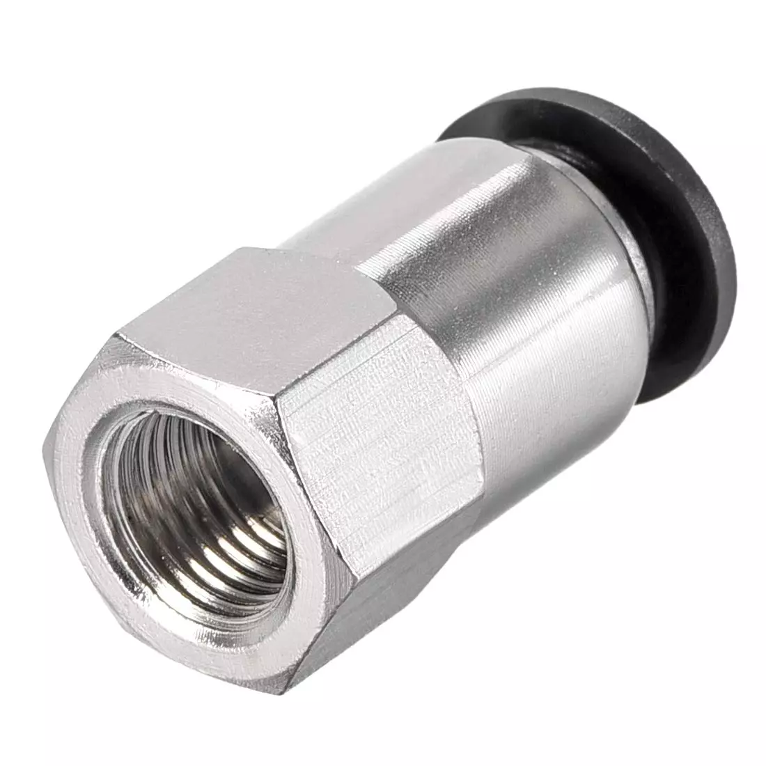 rtqd-pcf-female-straight-connector-black-cap-heavy-fitting-6-mm-outer-diameter-and-38-inch-95-mm-thread-size-6-03-38
