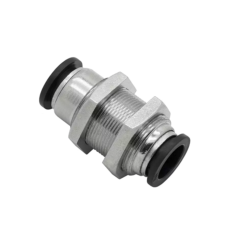 Spac 04 mm EPM Polyurethane and Nylon Bulk Head Connector