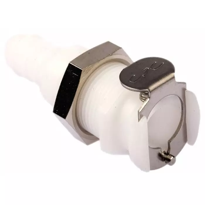 Colder Products Hose Connector Straight Hose Tail Coupling 3/8 inch Inner Dia 8.3 bar, PLCD16006