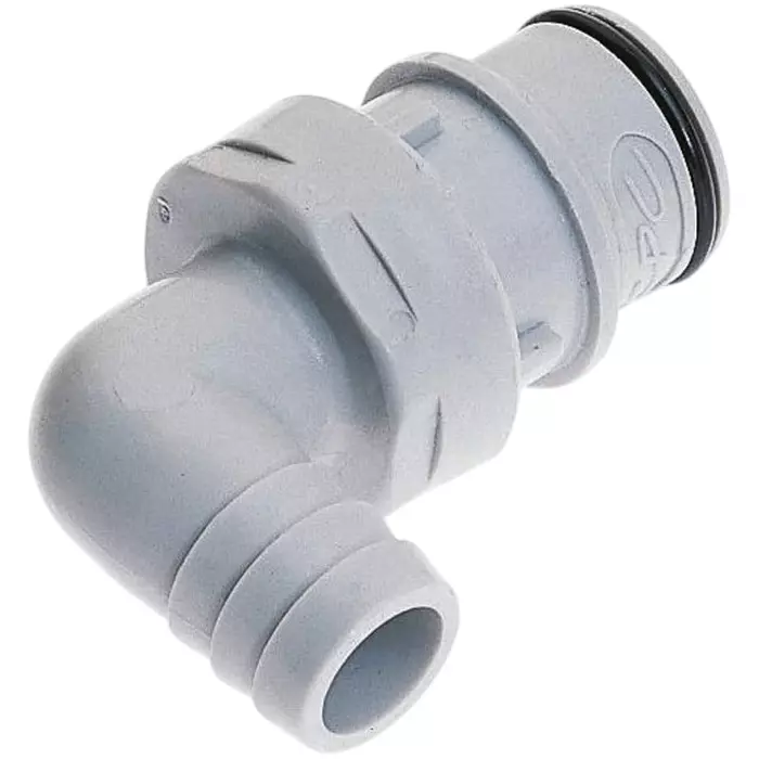 Colder Products Hose Connector Elbow Hose Tail Coupling 1/2 inch Inner Dia 4.2 bar, HFCD23812