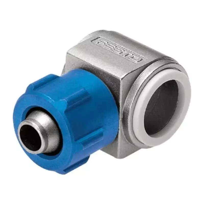 Festo Bulkhead Fitting LK, TK, VT G 1/4 Male Connector A, LK-1/4-PK-6-KU (Bag of 10 Pcs)