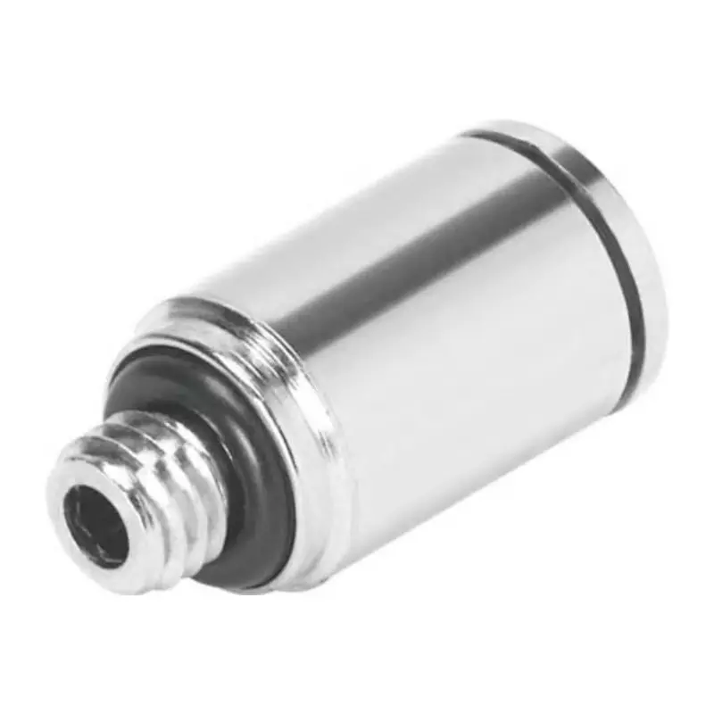 Festo Straight Threaded Adaptor M5 Male Connector A Threaded-to-Tube, NPQM-DK-M5-Q4-P10 (Pack of 10 Pcs)