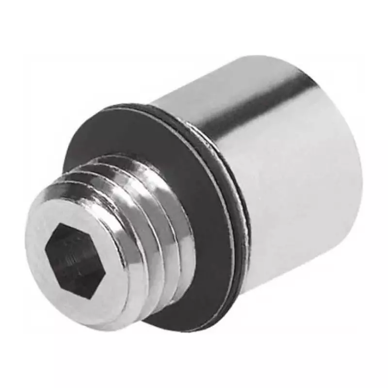 Festo Straight Threaded Adaptor M5 Male Connector A Threaded-to-Tube, D-M5I-M7A-ISK (Bag of 10 Pcs)