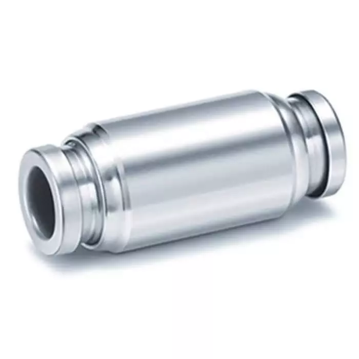 SMC KQB2 Series Straight Fitting, 10 mm to 10 mm, Tube-to-Tube Connection Style, KQB2H10-00