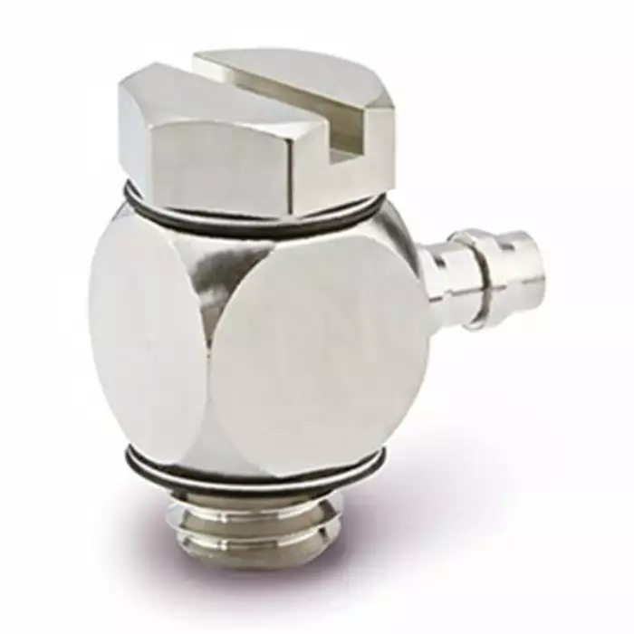 SMC M Series Elbow Fitting, 2 mm to M5 x 0.8, Threaded-to-Tube Connection Style, M-5ALHU-6