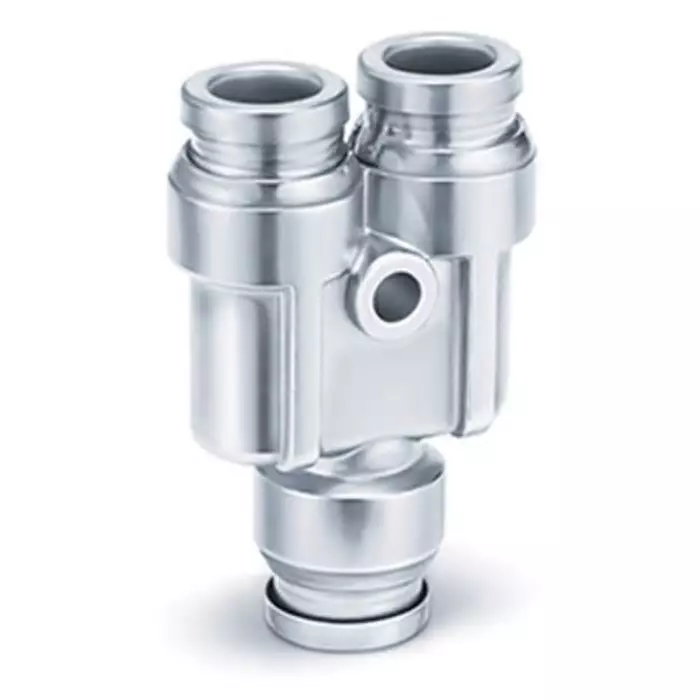 SMC KQ Series Straight Fitting, Push In 4 mm to Push In 4 mm, Tube-to-Tube Connection Style, KQG2U04-00