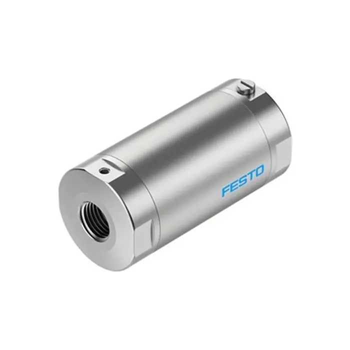 Festo VZQA-C-M22C Series Threaded Pinch Valve, NPT 1/4 Inlet Port, VZQA-C-M22C-6-TT-V2V4S1-2