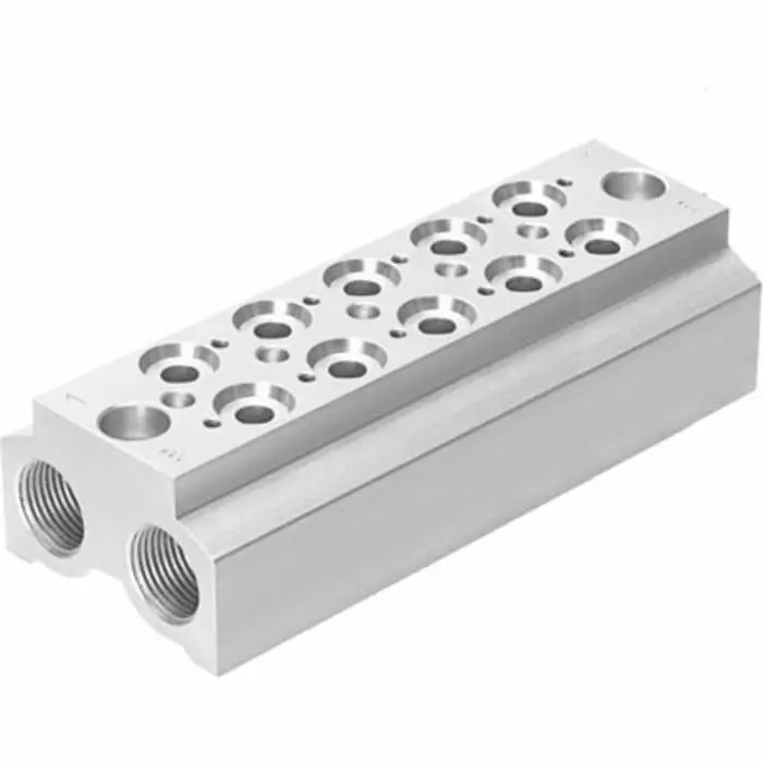 Festo CPE10 Pneumatic Manifold Fitting NPT 1/4 NPT 1/4, CPE10-3/2-PRS-1/4-5-NPT