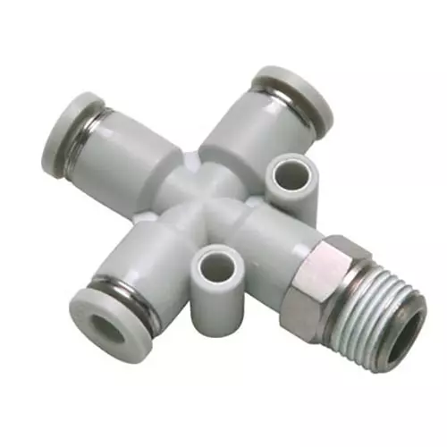 Airtac PZB Series Threaded Cross 8 mm Dia. 1/4 inch Thread, PZB 802 D