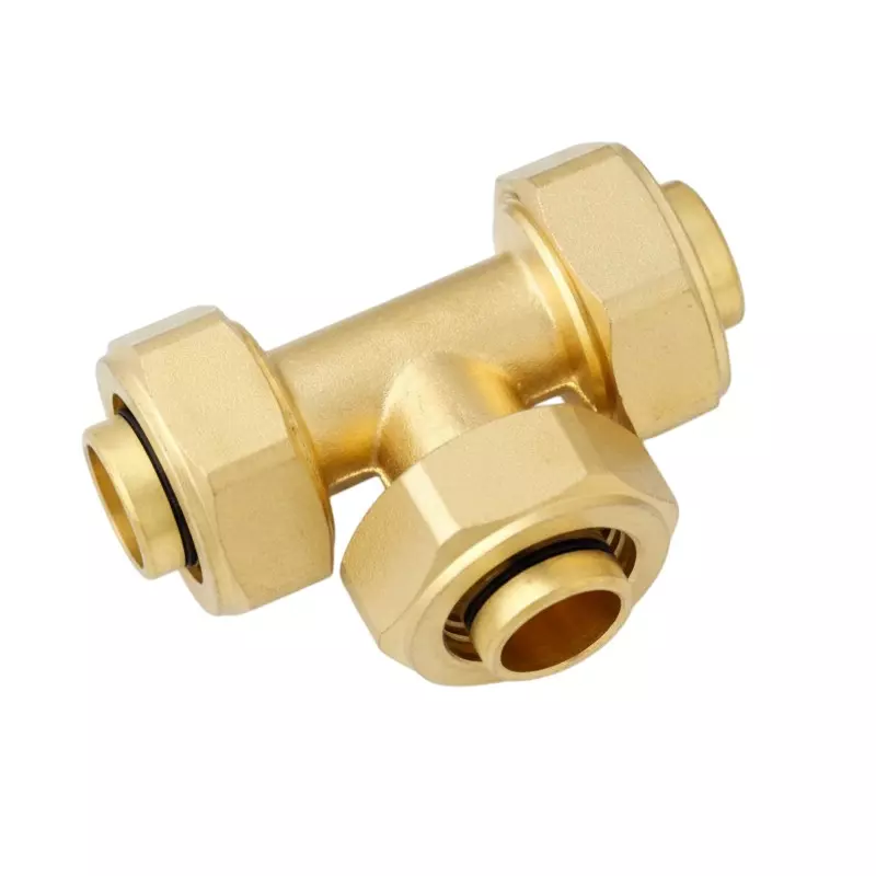 Quickpex Tee Brass ASTMF 1281-2005 25 mm, ET182500