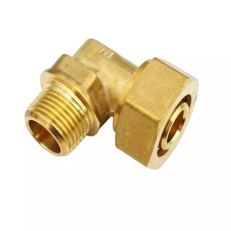 Quickpex Male Elbow Brass ASTMF 1281-2005 20x1/2 inch, ME182005