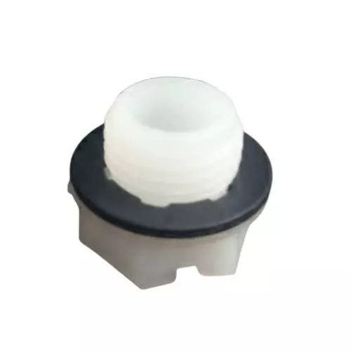 Parvati Engineers Metric Male Parts 19.2 mm Total Length CH 27 Spanner PA 6.6 White, M27 X 2 (Pack of 500)