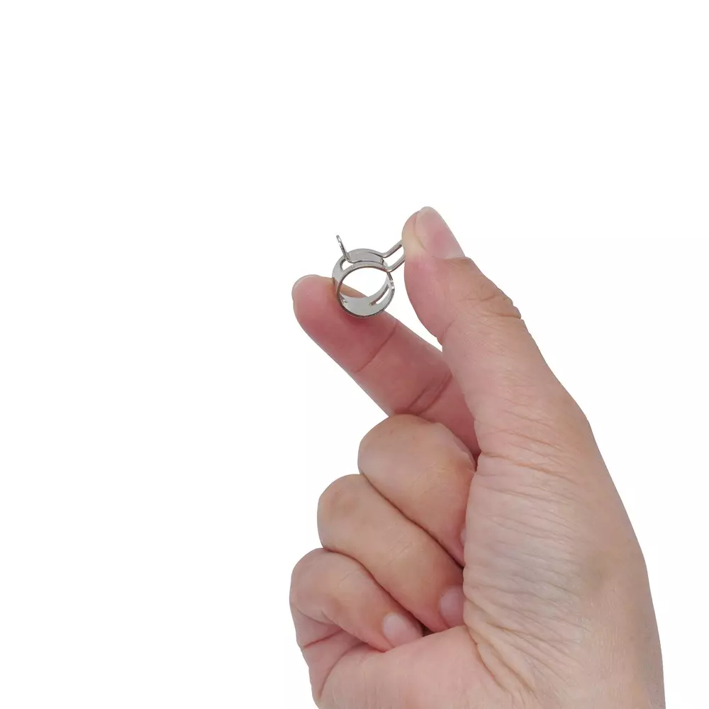 monotaro-hose-band-clip-type-zinc-plating-08-mm-wall-thickness-ch1114-pack-of-10-pcs