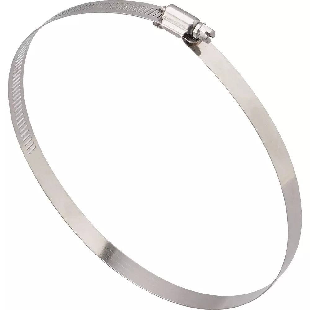 MonotaRO All Stainless Steel Worm Gear Hose Clamp SUS304, 51293325