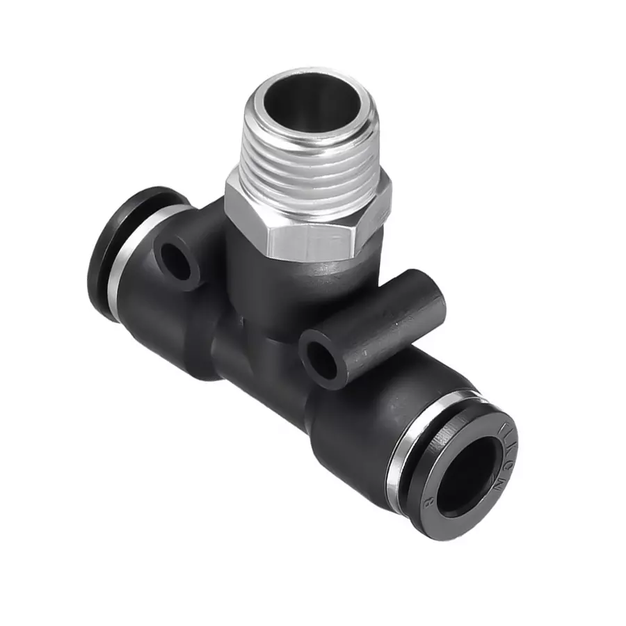 Spac 8-03 EPB Polyurethane and Nylon Male Branch Tee Connector