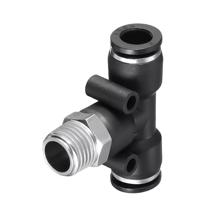 Spac 8-03 EPB Polyurethane and Nylon Male Branch Tee Connector