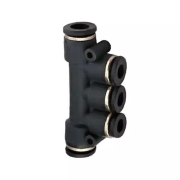 Spac 08 mm EPK Polyurethane and Nylon Equal Multi Tee Connector