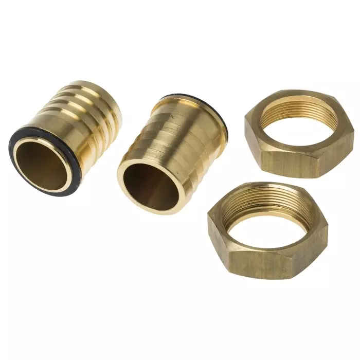 RS PRO Hose Connector Hose Tail Adaptor BSP 2 inch 2.01 inch ID, 1463067 (Pack of 2 pcs)