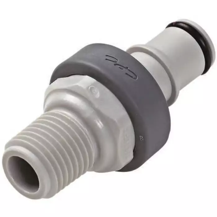 Colder Products Hose Connector Straight Hose Tail Coupling BSPT 1/4 inch 8.3 bar, NS4D240-04BSPT