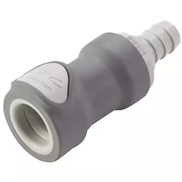 Colder Products Hose Connector Straight Hose Tail Coupling 1/4 inch Inner Dia 8.3 bar, NS4D17004