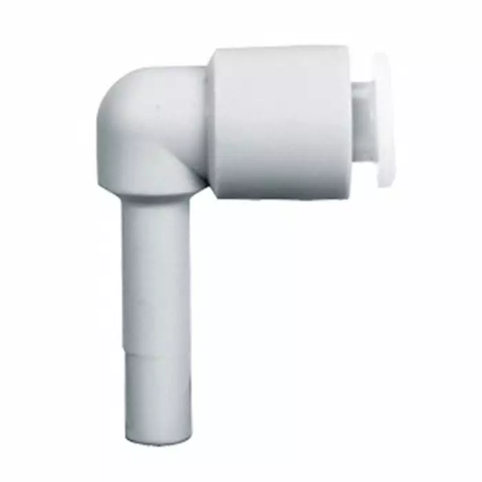SMC KG Series Plug-in Elbow, 12 mm to 12 mm, Tube-to-Tube Connection Style, KGL12-99
