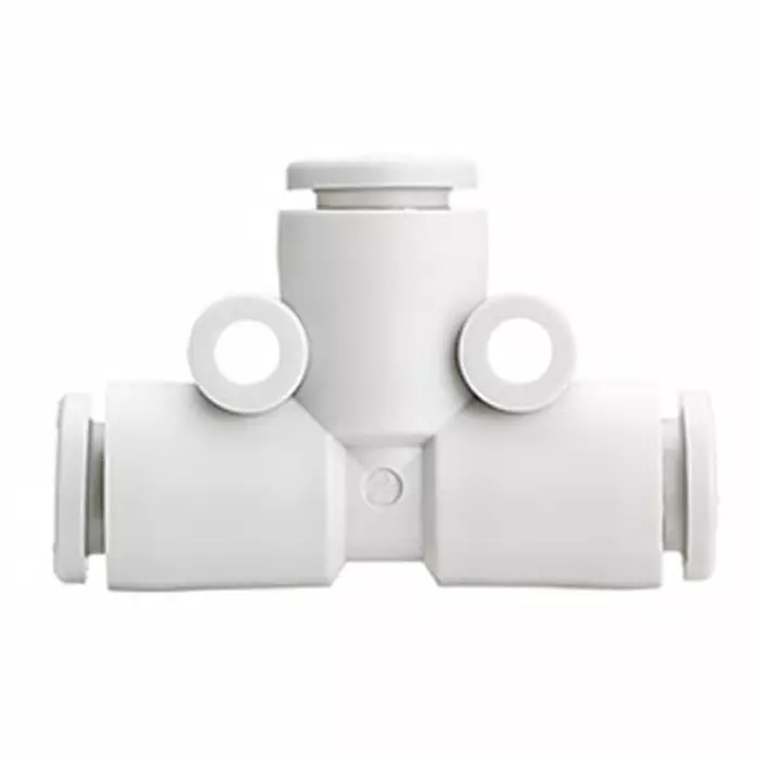 SMC KQ2 Series Union Tee, 5/16 in to 5/16 inch, Tube-to-Tube Connection Style, KQ2T09-00A