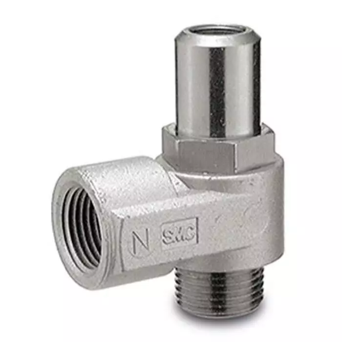 SMC AS3 Series Threaded Pneumatic Silencer Exhaust Restrictor Function Fitting, R 3/8 Inlet Port, 3 mm Tube Inlet, AS3200-F03-SD