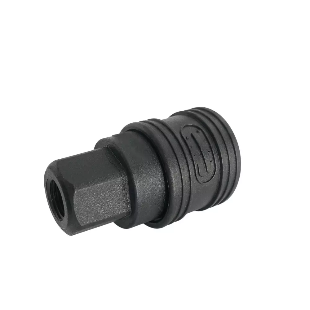 INTECO P Series QRC Socket One Touch 12.7 mm (1/2 Inch) Female Thread, PSF40 (Pack of 100)