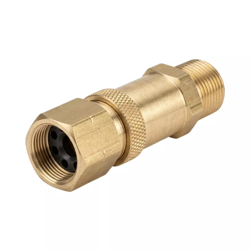 INTECO R Series Rectus Type QRC Plug One Touch 12.7 mm (1/2 Inch) Male Thread, RPM40 (Pack of 100)