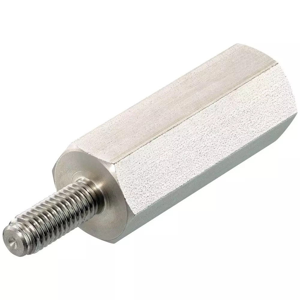Hilti MR Series Standoff Thread Adapter Galvanized M8 Thread 25 mm Length, 2268522 (Pack of 50)