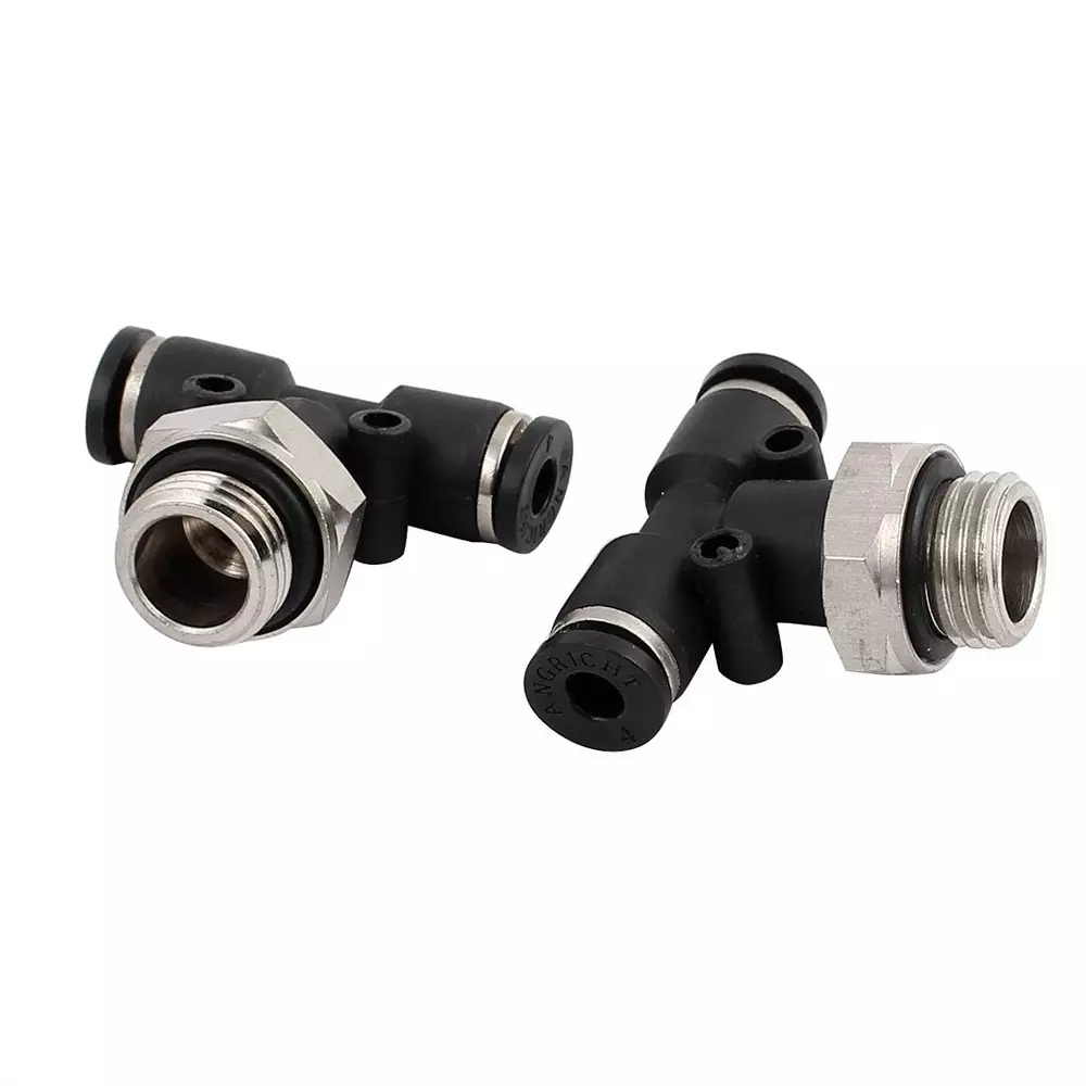 CONACT Male Branch Tee APBG Series 9.5 mm (3/8 inch) Thread 8 mm Tube OD