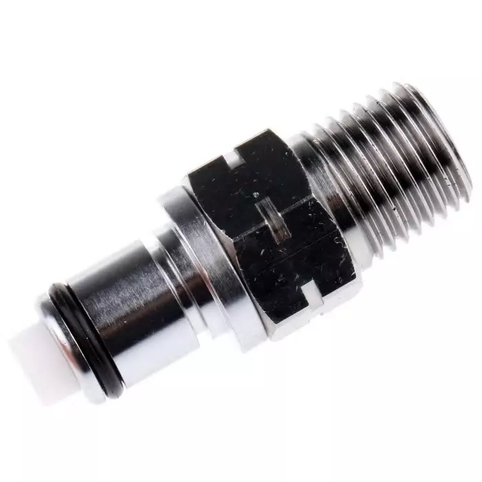 Colder Products Hose Connector Straight Threaded Coupling BSPT 1/4 inch 17.3 bar, LCD24004BSPT