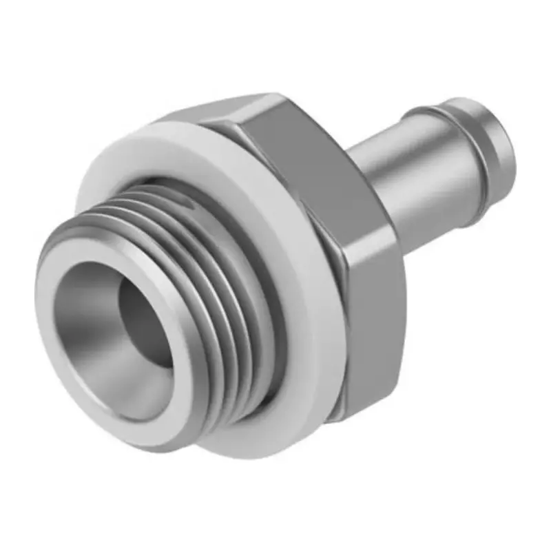 Festo Barb Fitting CRCN-M5-PK-2 M5 Male Connector A Threaded, CRCN-M5-PK-2 (Bag of 10 Pcs)