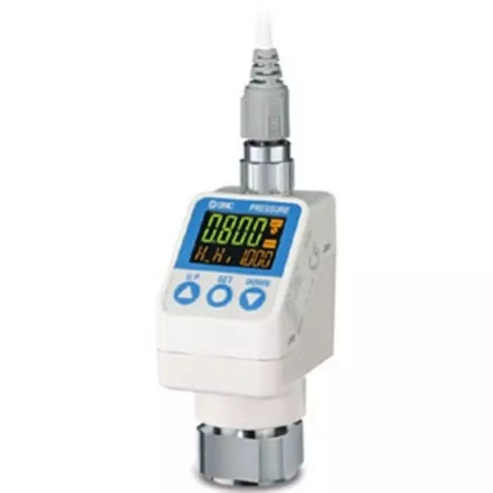 SMC IO-Link Pressure Switch, G 1/4 0MPa to 10 bar, ISE71-F02-L2