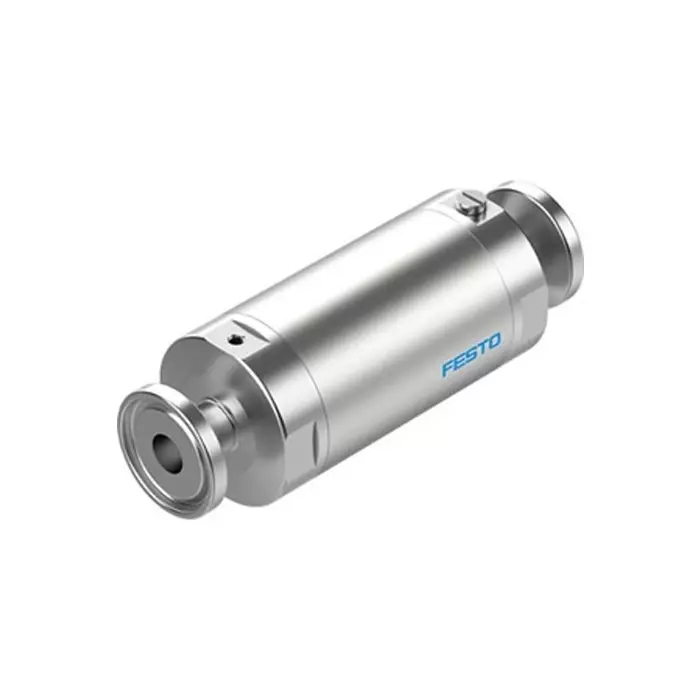 Festo VZQA-C-M22C Series Tube Pinch Valve, 6 mm Tube Inlet Port, VZQA-C-M22C-6-S1S1-V2V4E-4