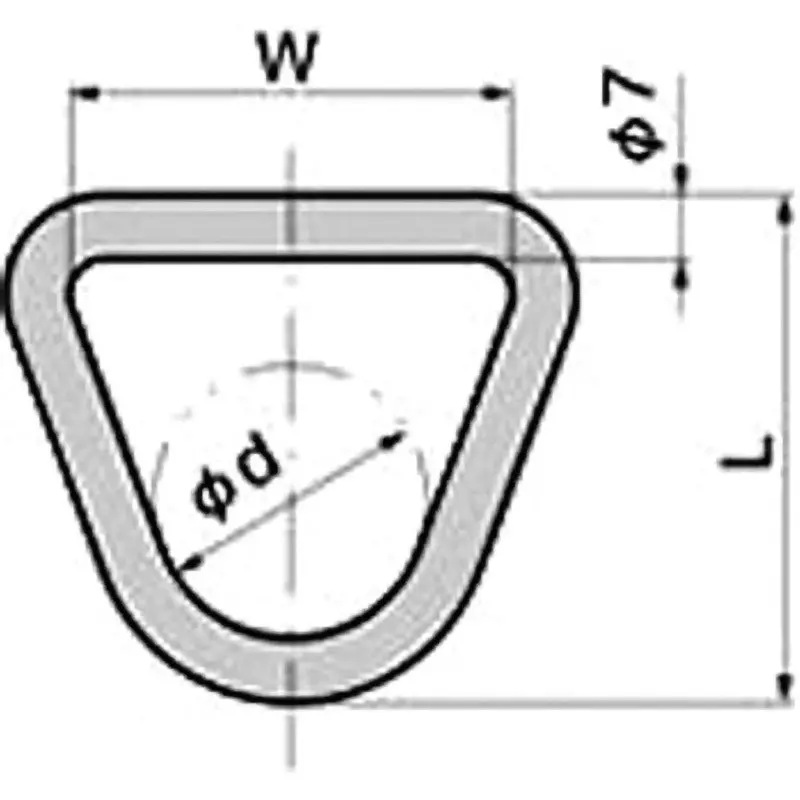TAKIGEN Terminal Fittings Stainless Steel Gloss Barrel Polishing 45 mm Belt Width, C-1994-E-1