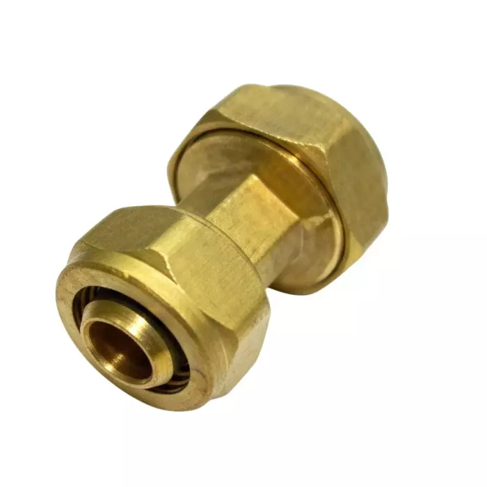 Quickpex Pipe To Pipe Connector Brass ASTMF 1281-2005 20x16 mm, PP182000