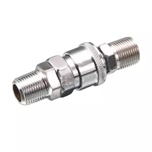 INTECO O Series Nitto Type QRC Plug PU Tube One Touch 12.7 mm (1/2 Inch), OPP40 (Pack of 100)