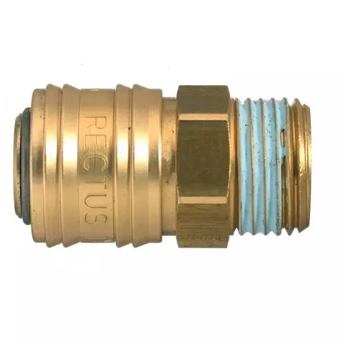 INTECO R Series Rectus Type QRC Socket One Touch 9.5 mm (3/8 Inch) Female Thread, RSF30 (Pack of 100)